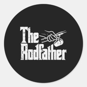 Adesivo Pescaria O Rodfather Paródia Engraçada Pai Avô Pap