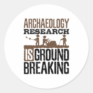Adesivo Pesquisa em Arqueologia é inovadora