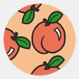 Adesivo Pêssegos