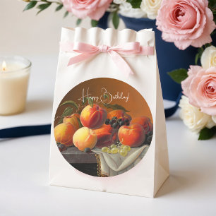 Adesivo Pêssegos, Uvas e Maçãs