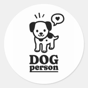 Adesivo Pessoa Canina Cachorro Presente!