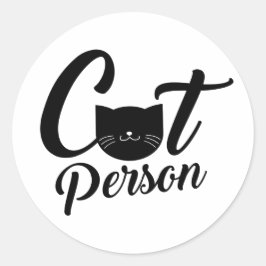 Adesivo Pessoa de Cat