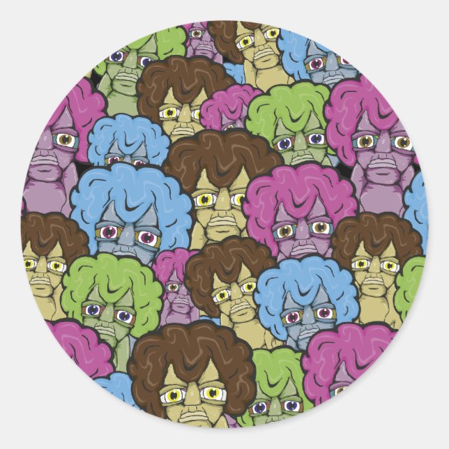 Adesivo Pessoas Sticker (Frente)