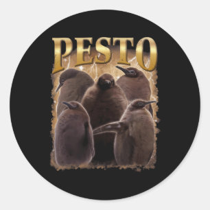 Adesivo Pesto O Pinguim Engraçado Ba1