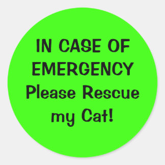 Adesivo Pet Alert Sticker