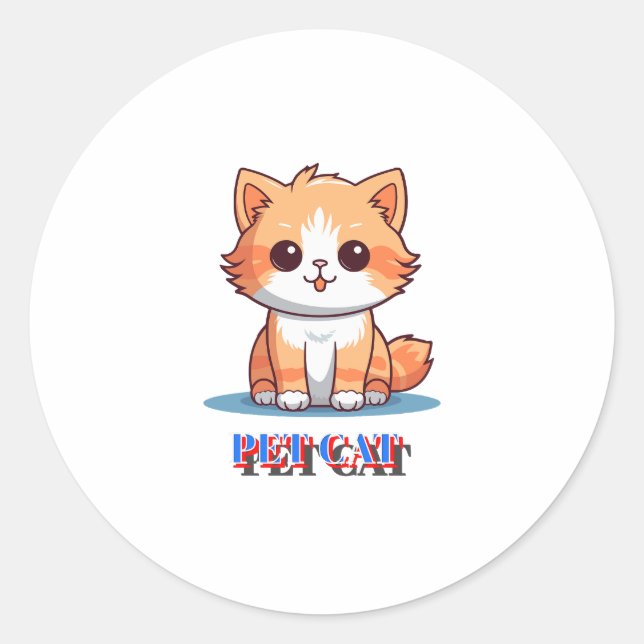 Adesivo Pet Cat (Frente)