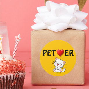 Adesivo Pet Lover Sticker
