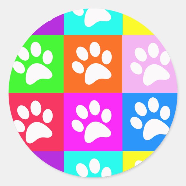 Adesivo "Pet Paws" (Frente)