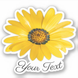 Adesivo Pétalas de flores amarelas da flor de laranja na p