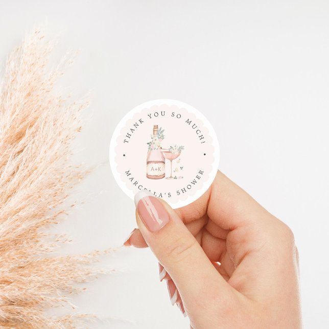 Adesivo Pétalas & Prosecco: Chás de Noiva e despedida de s (Criador carregado)