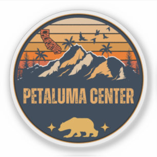 Adesivo Petaluma Center, Califórnia