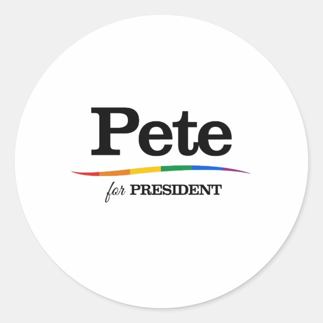 Adesivo Pete para Presidente (Frente)