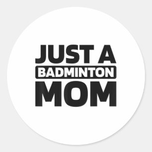 Adesivo Peteca de Badminton - Raquete de Quadra Só Um Badm