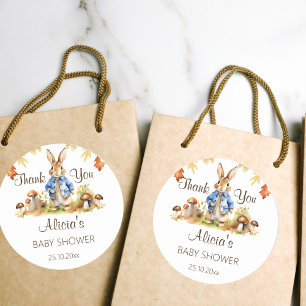 Adesivo Peter Coelho caia chá de fraldas obrigado você pre