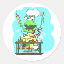 Peter e o Monstro do Armário, cozinhando