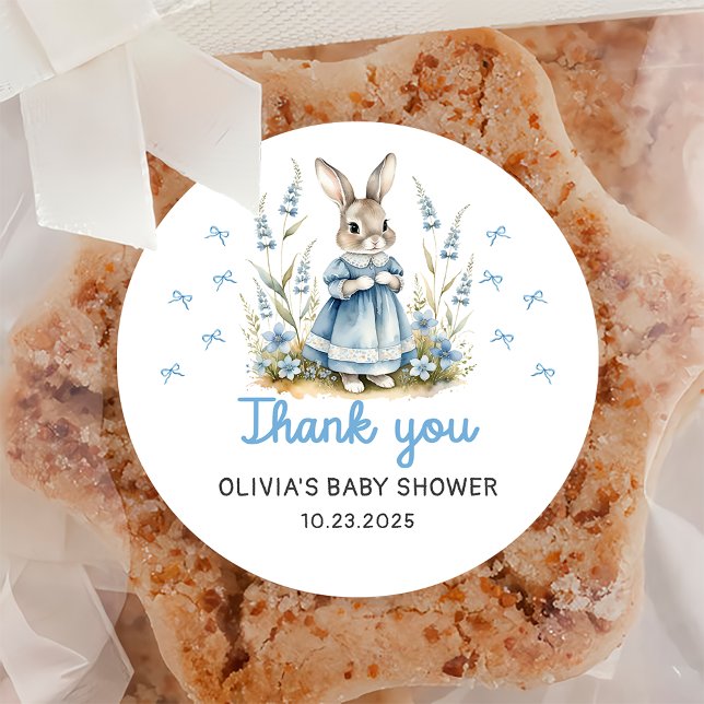 Adesivo Peter Rabbit Baby Shower Sticker (Criador carregado)