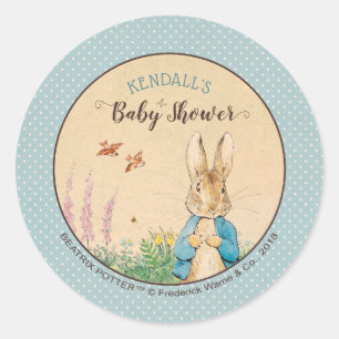 Adesivo Peter Rabbit CHÁ DE FRALDAS