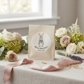 Adesivo Peter Rabbit Garden Party Baby Shower