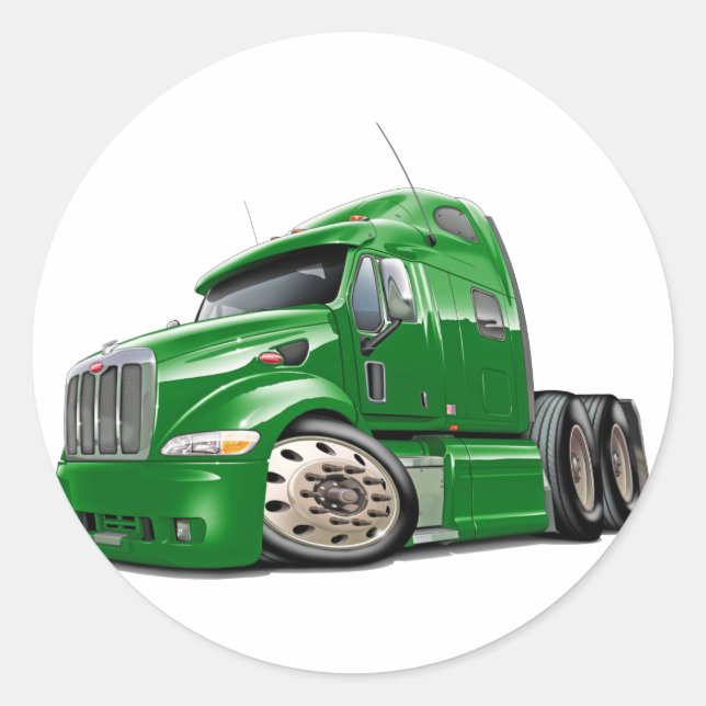 Adesivo Peterbilt Green Truck (Frente)