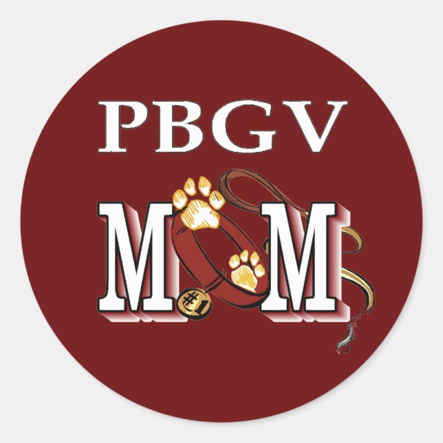 Adesivo PETIT BASSET GRIFFON VENDEEN MOM Gifts (Frente)