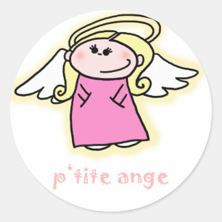 Adesivo Petite Ange (pequeno anjo em francês)