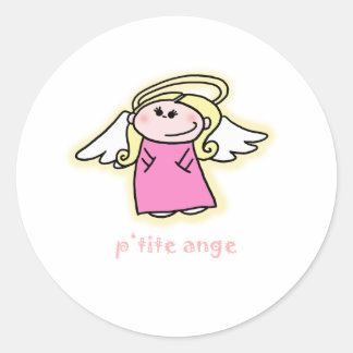 Adesivo Petite Ange (pequeno anjo em francês)