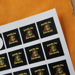 Adesivo Petrify a medusa feminista Patriarca