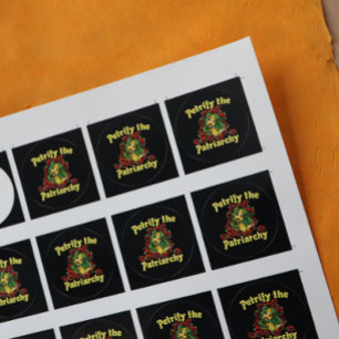 Adesivo Petrify a medusa feminista Patriarca