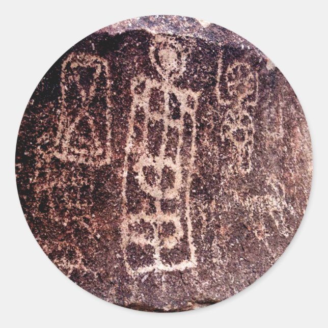 ADESIVO PETROGLIPHS AMERICAN SUUTHWEST, NEVADA DESERT (Frente)