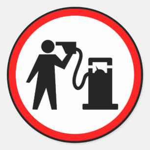 Adesivo Petrol Suicídio