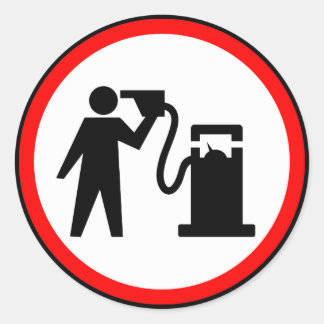 Adesivo Petrol Suicídio