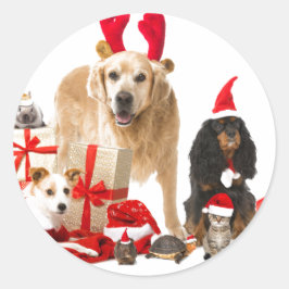 ADESIVO PETS DE NATAL