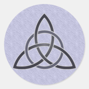 Adesivo Pewter Trinity Knot Stickers