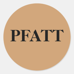 Adesivo PFATT- Trinkets e tesouros primitivos da arte