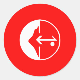 Adesivo Pflp, bandeira política de Colômbia