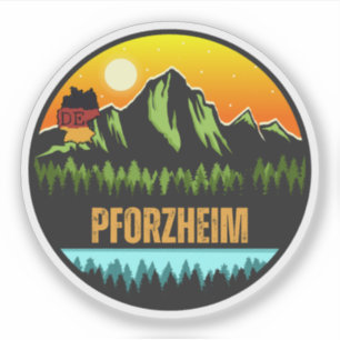 Adesivo Pforzheim, Baden-Württemberg Alemanha