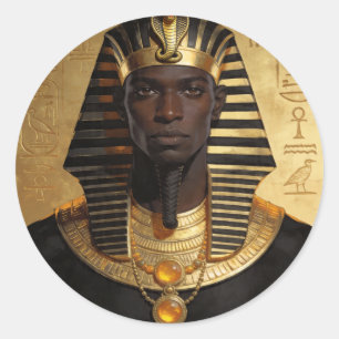 Adesivo Pharaoh Energy — Arte Moderna do Antigo Rei Africa