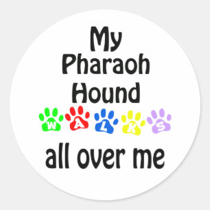 Adesivo Pharaoh Hound Walks Design