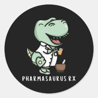 Adesivo Pharmasaurus Rx Farmacêutico Technician