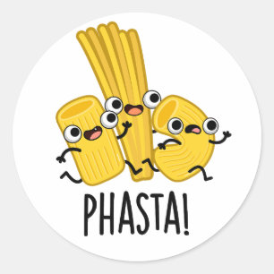 Adesivo Phasta Funny Fast Pasta Pun