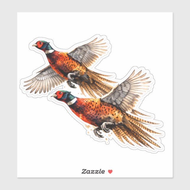 Adesivo Pheasant Season (Folha)