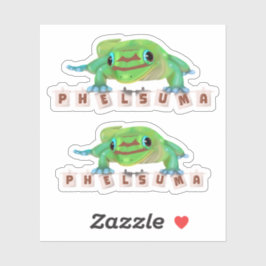 Adesivo Phelsuma (Só para que saibas)