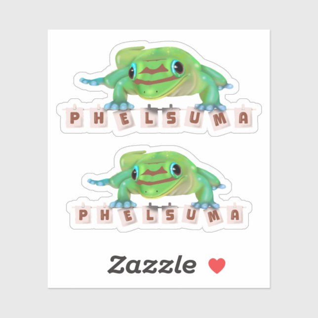 Adesivo Phelsuma (Só para que saibas) (Folha)