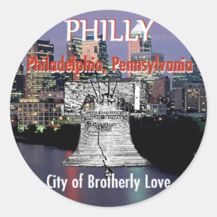 Adesivo Philadelphia Pennsylvania Sticker
