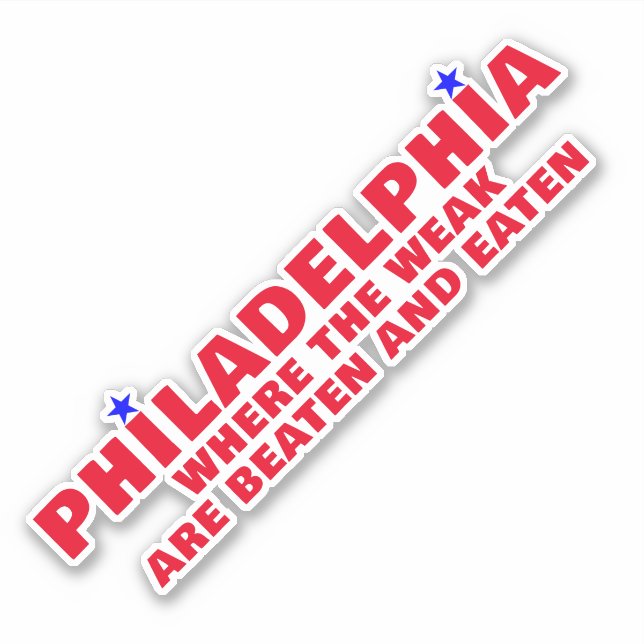 ADESIVO PHILADELPHIA SPORTS (Frente)