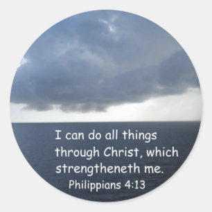 Adesivo Philippians 4:13