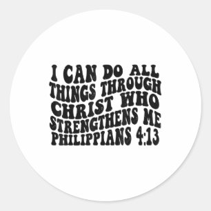 Adesivo Philippians 4 13 Posso Fazer Tudo Através De Chris