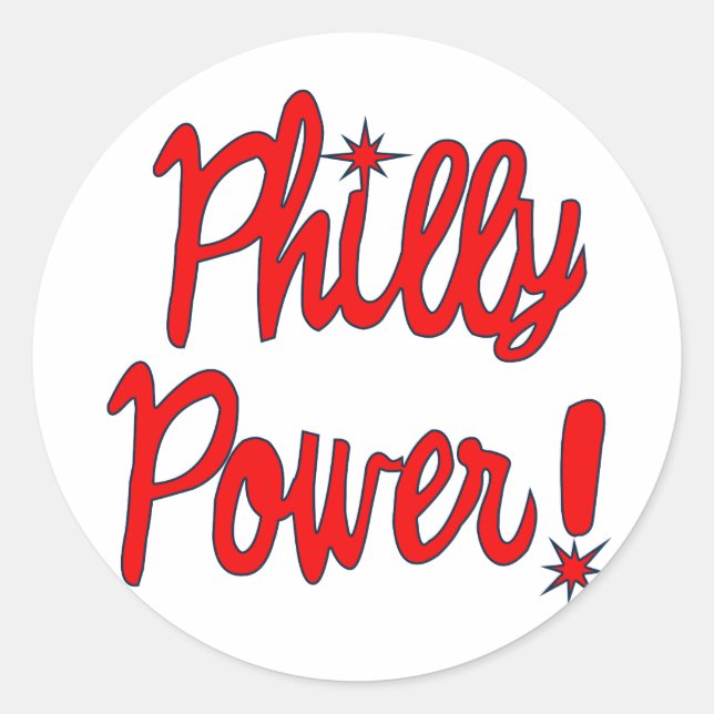 Adesivo Philly Power! T-shirts, Hoodies, Baseball Camiseta (Frente)