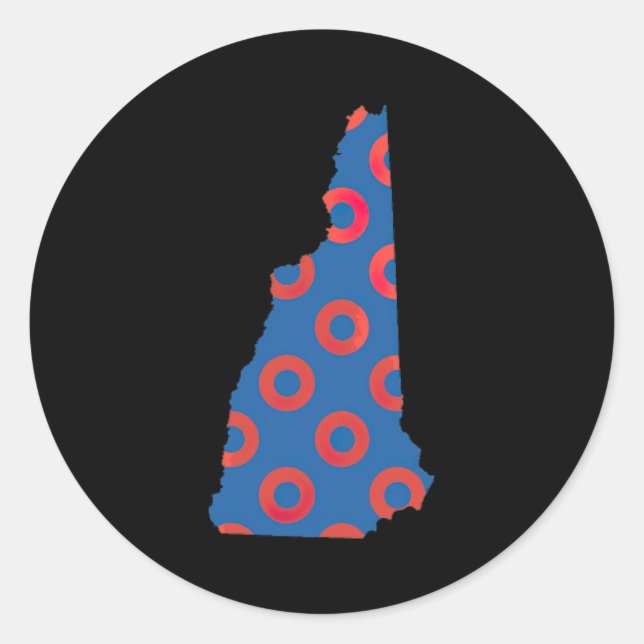 Adesivo Phish Fishman Donut New Hampshire Ecavator Boy Don (Frente)
