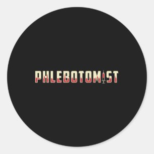 Adesivo Phlebotomist Phlebotomy Doutor Enfermeira Presente
